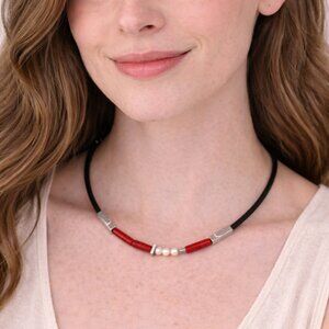 Anne Marie Chagnon Artisan ModernistNecklace GABBRO Canada